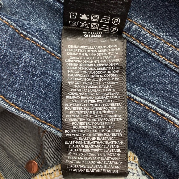 7 For All Mankind Jeans 24X32.5 Dojo Tailorless Cambridge NWT - Picture 5 of 6